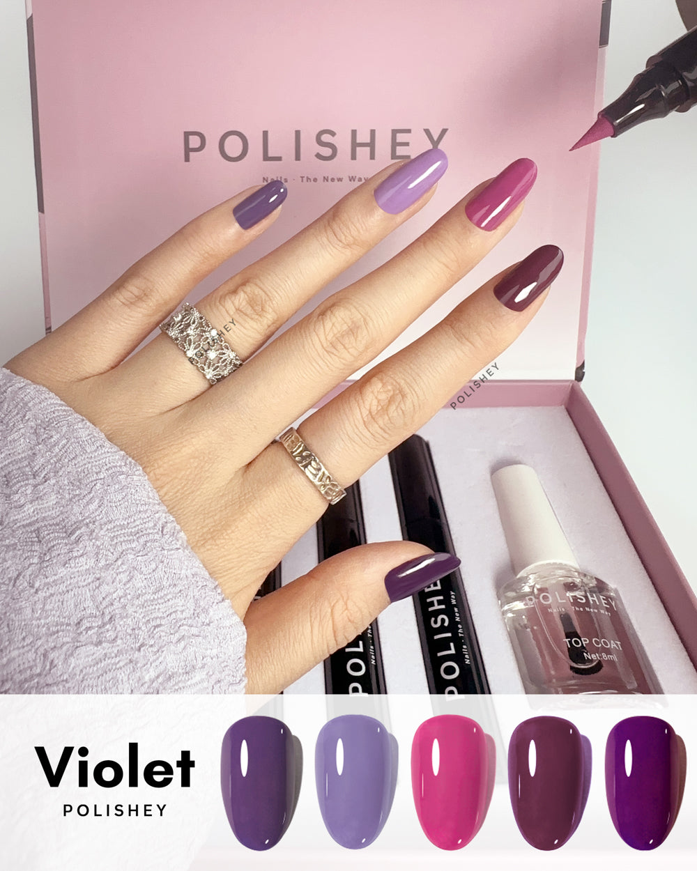 Polishey™ Nail Pen Set